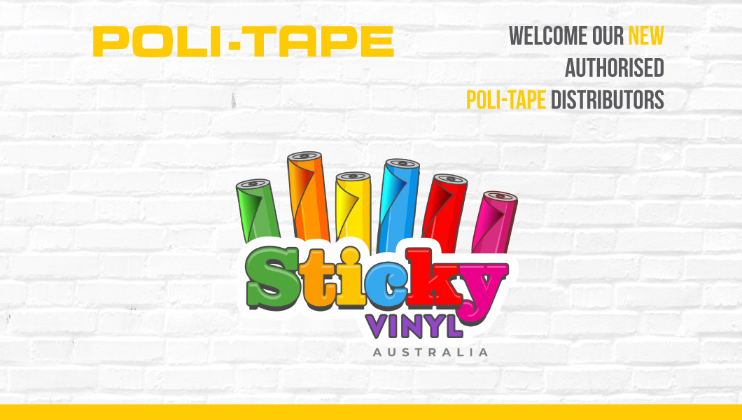 POLI-TAPE Now Available Through Sticky Vinyl